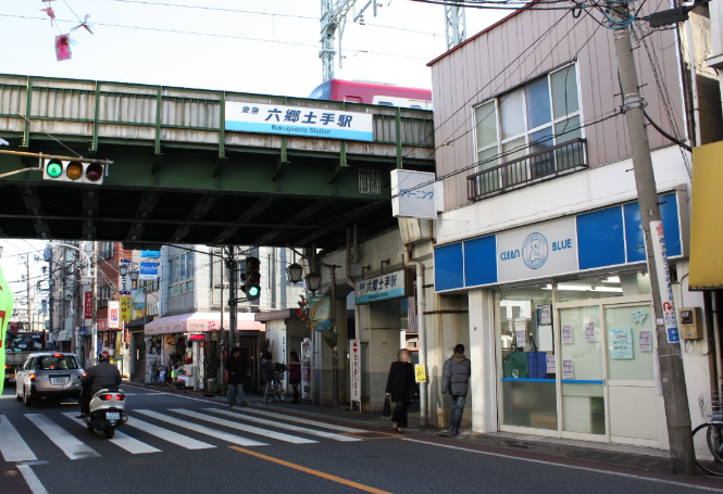 六郷土手(改変後)
